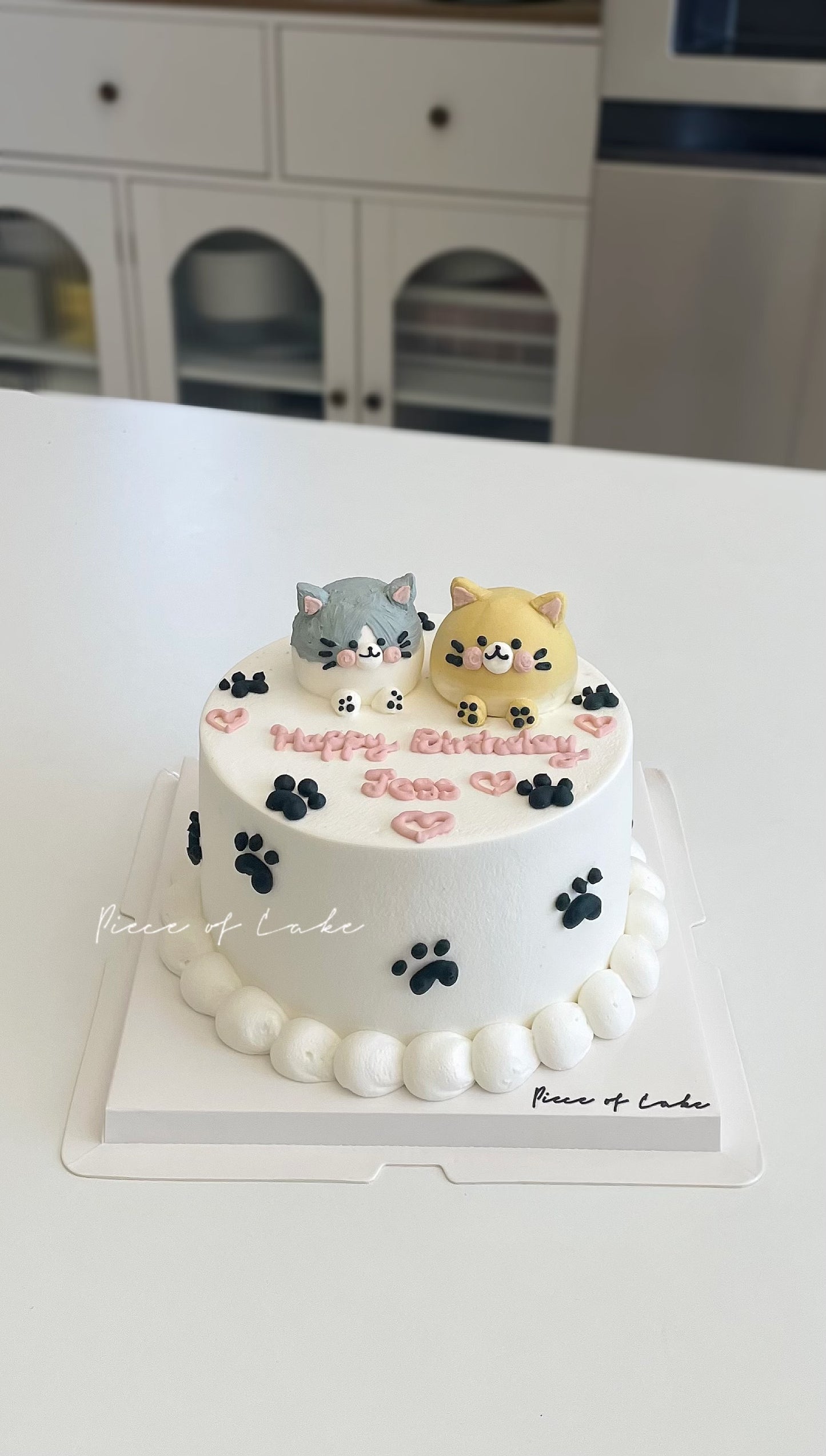 小猫+小狗蛋糕