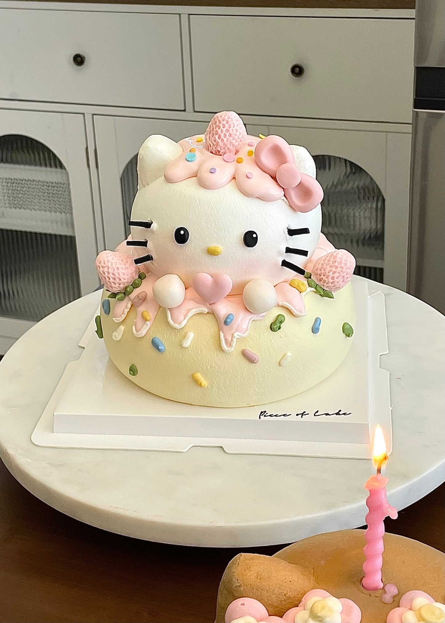 Kitty 双层蛋糕(6+4寸)