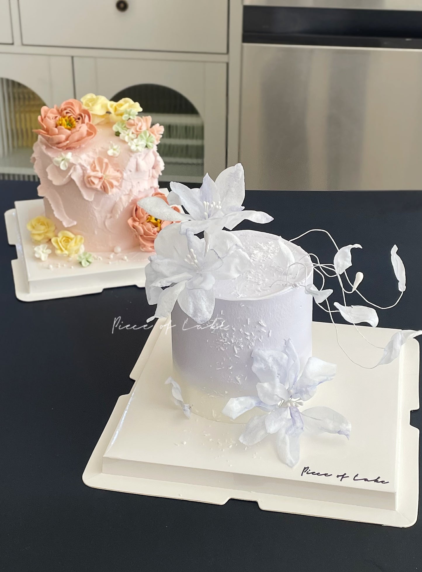 糯米纸花蛋糕 4寸