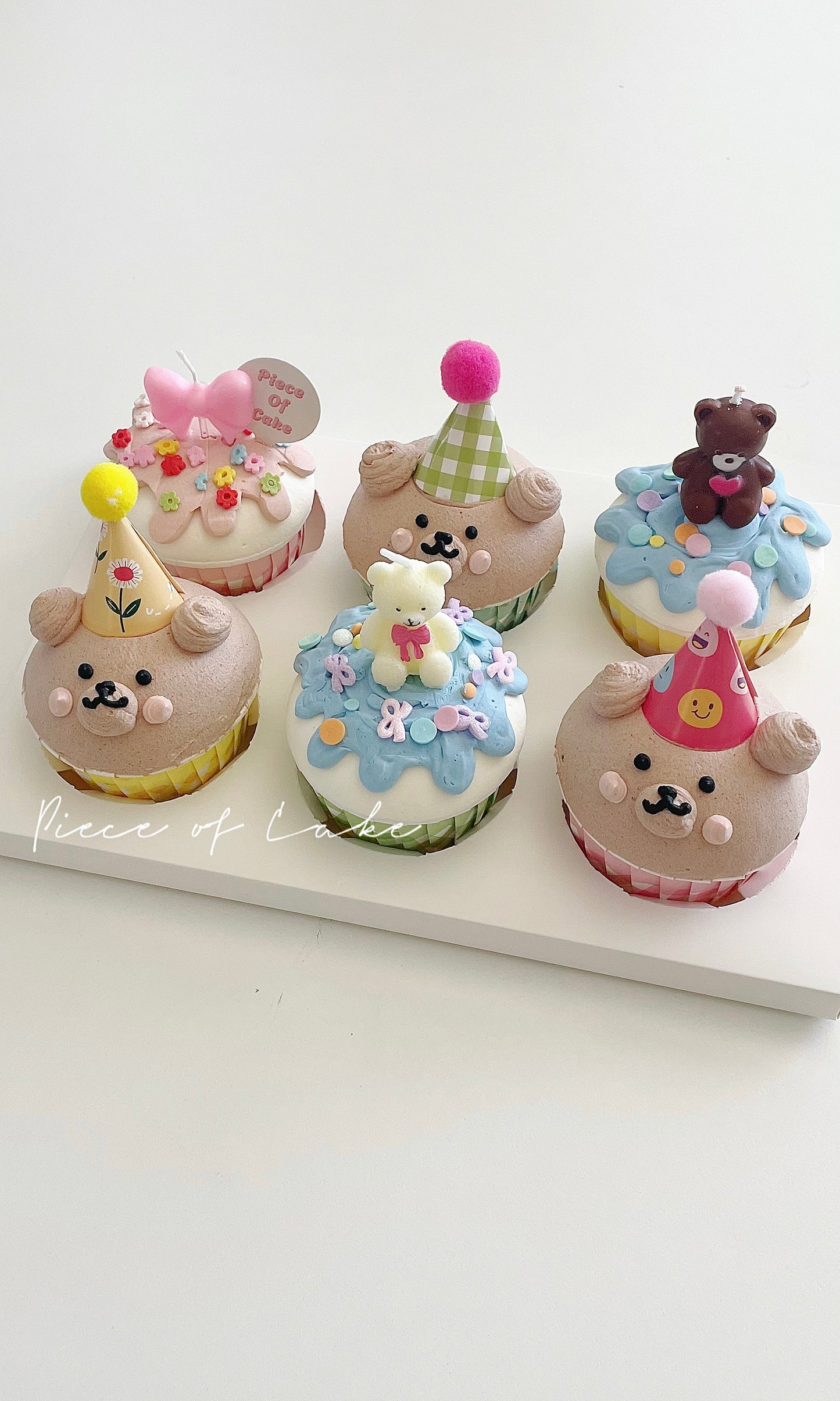 Cupcakes: 小熊 (1盒/6个)