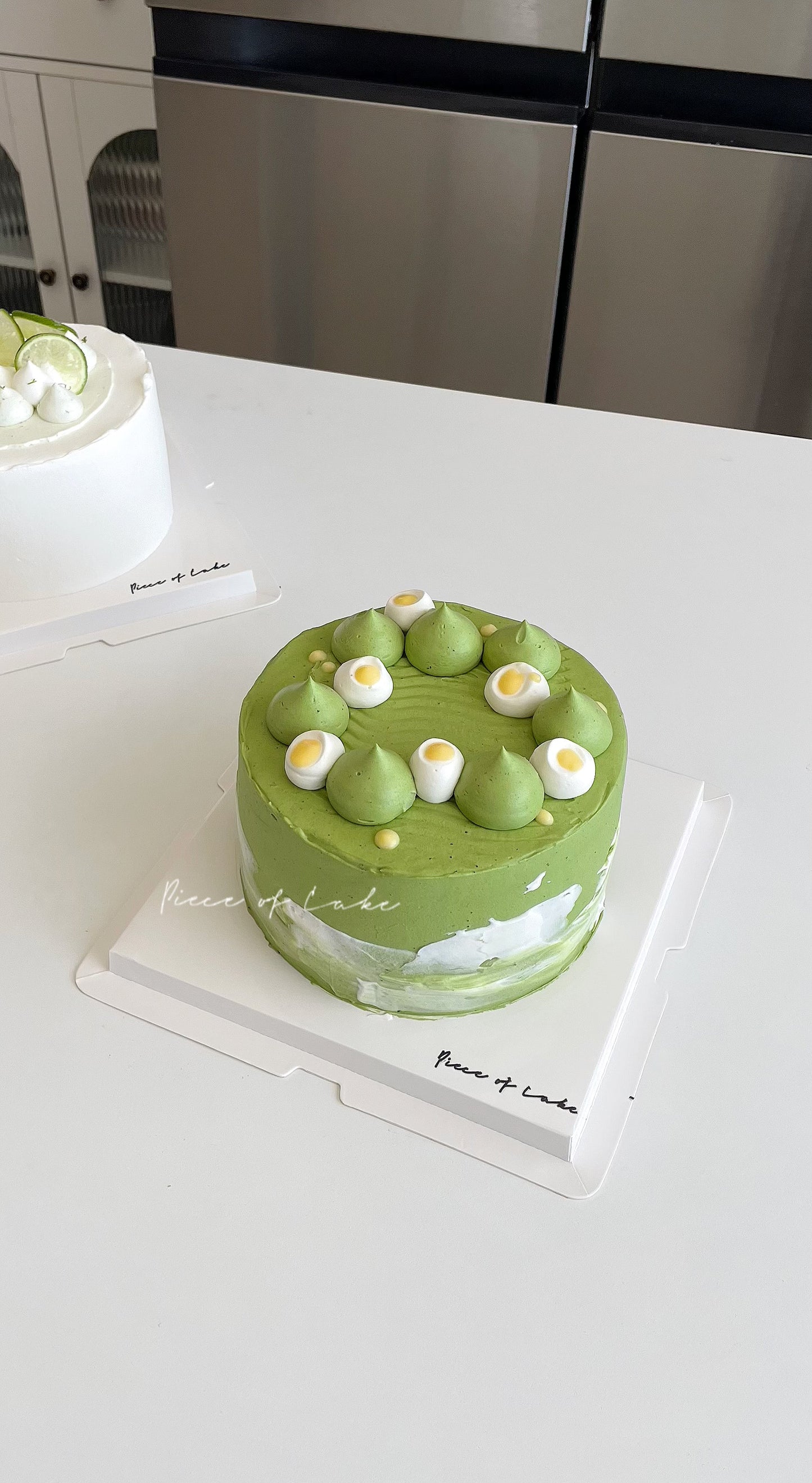 3.抹茶柚子蛋糕