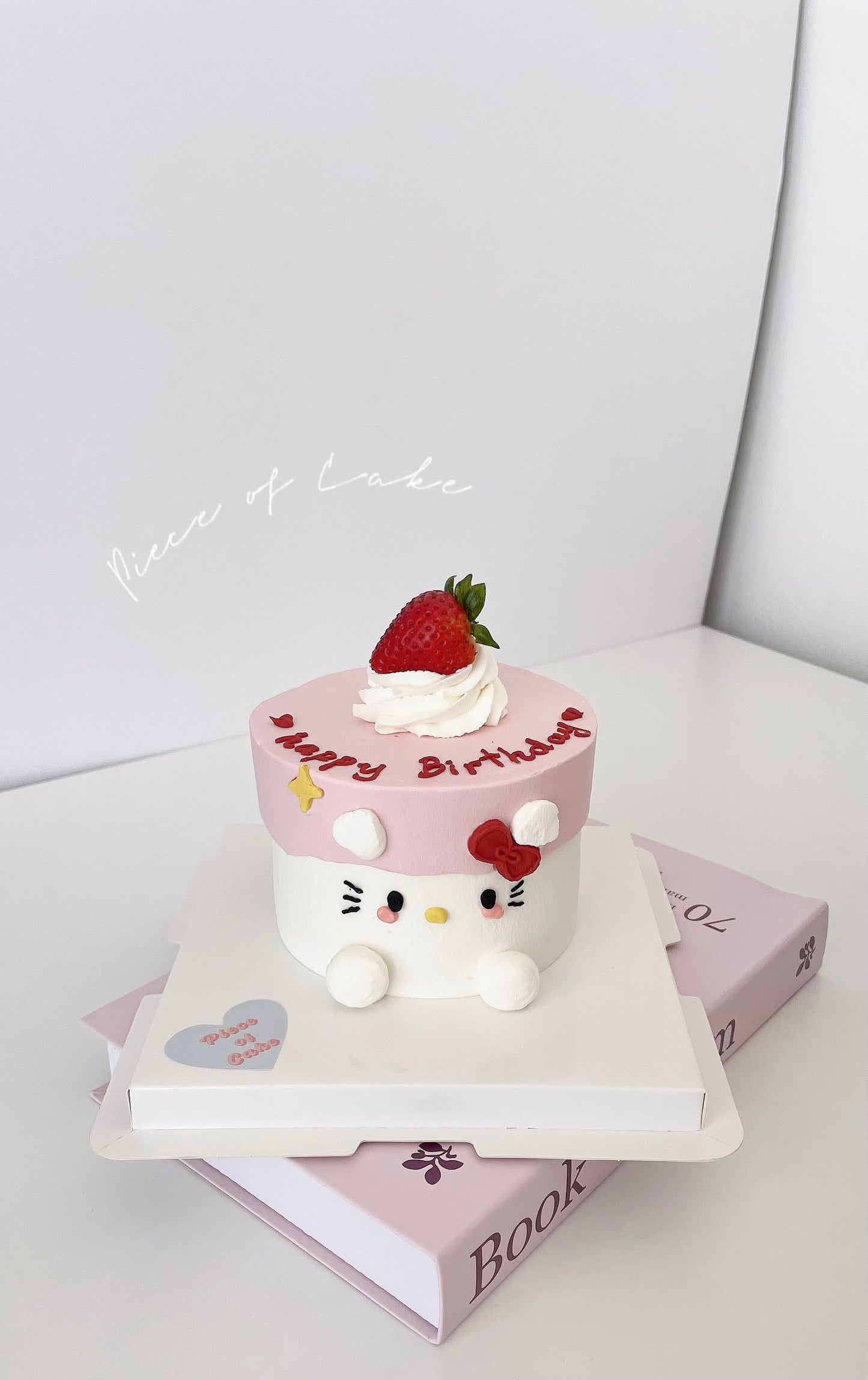Kitty 草莓蛋糕