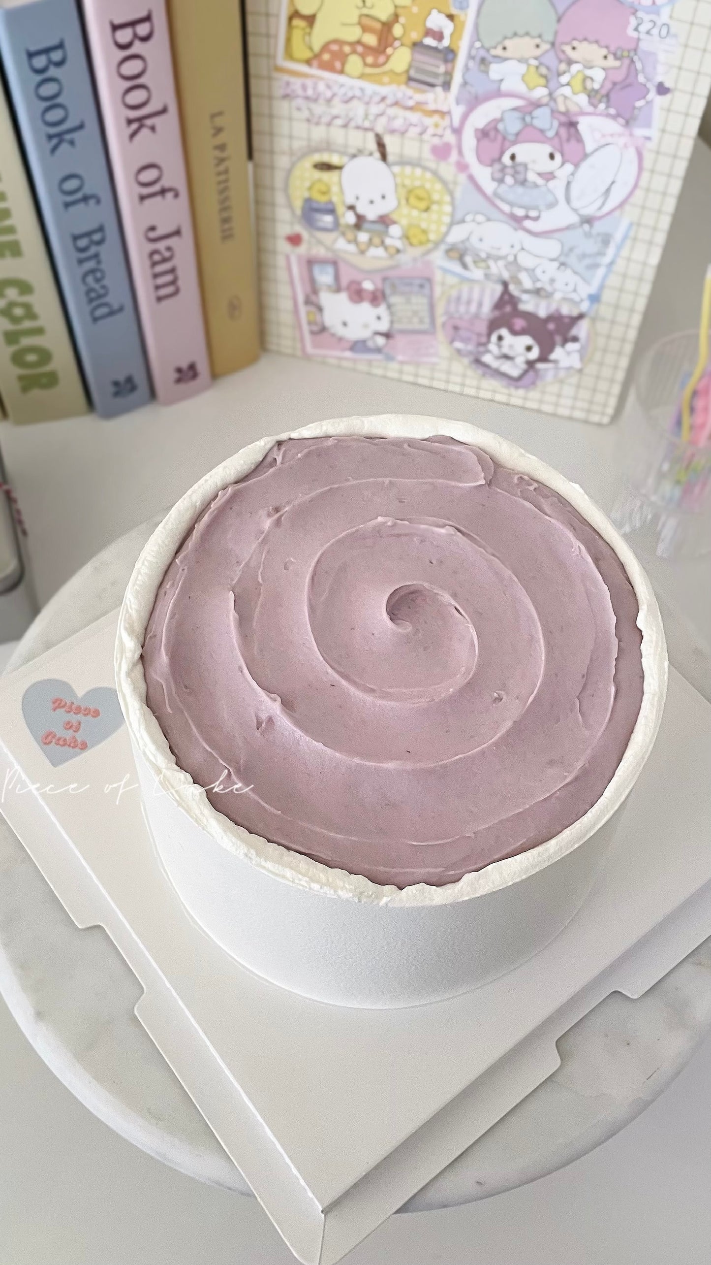 6. 咸蛋黄肉松芋泥蛋糕